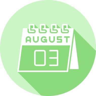 3 Ağustos takvim simgesi