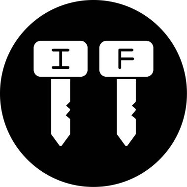 b b simgesinin vektör illüstrasyonu