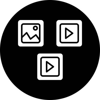 Simge, vektör illüstrasyonunu çal