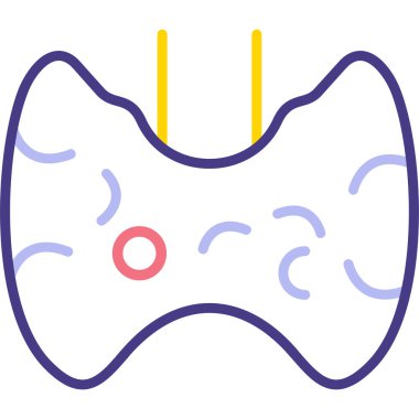 Çizgi film simgesinin vektör çizimi