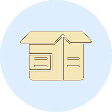 Modern yapı simgesinin vektör illüstrasyonu