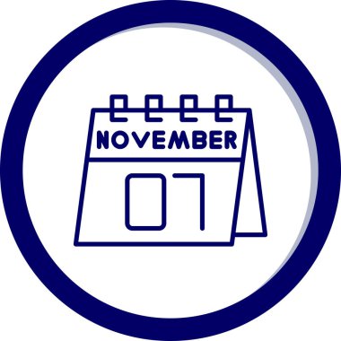 Kasım 'ın 8' i ve bir günlük takvimde tarih