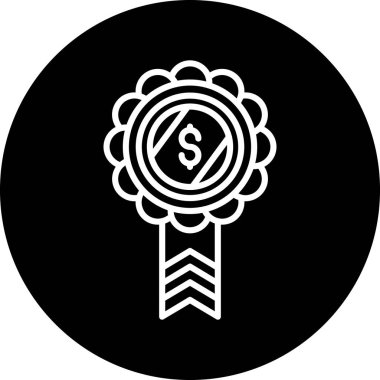 Para için. Web simgesi basit illüstrasyon