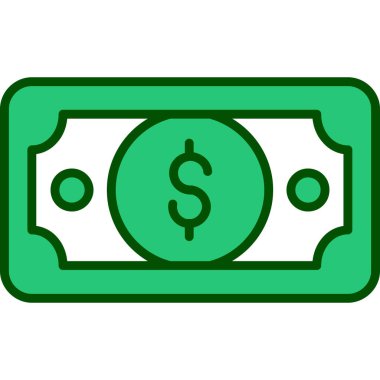 para dolar vektör simgesi