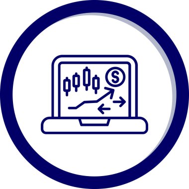 İş büyümesi simgesi, vektör illüstrasyonu