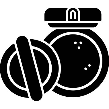 para çantası ikon vektör illüstrasyonu