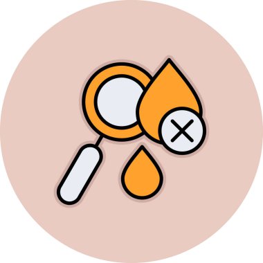 Tıbbi bir simgenin vektör illüstrasyonu