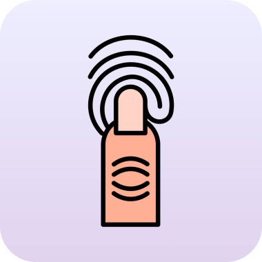 kablosuz simgesi, vektör çizim