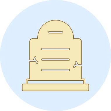 Kek simgesi, vektör illüstrasyonu basit tasarım