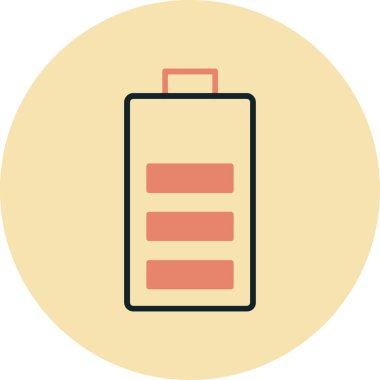 pil vektör illüstrasyonu