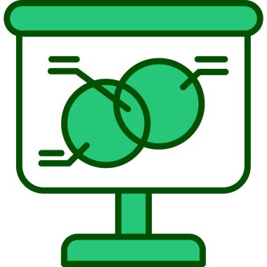 Lcd Simge vektör çizimi