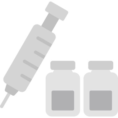 Şırınga ikonu vektör çizimi