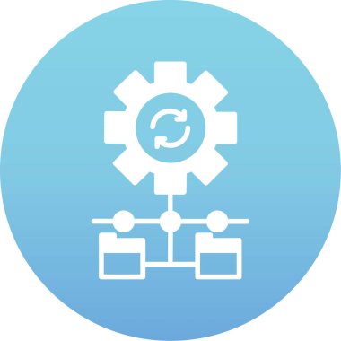 Ayarlar. Web simgesi basit tasarım