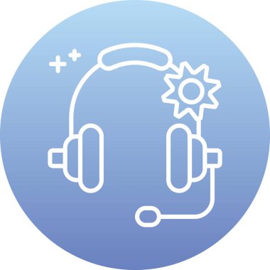 Modern simgenin vektör illüstrasyonu