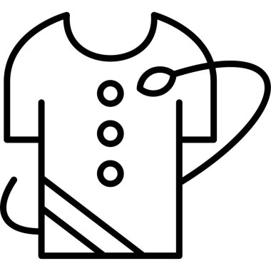 Bir fincan çay ikonu ana hatları vektörü. Çay fincanı. fincan