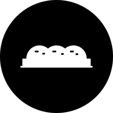 Gıda simgesinin vektör illüstrasyonu