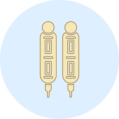 Modern b 'nin vektör illüstrasyonu eksik simgesi