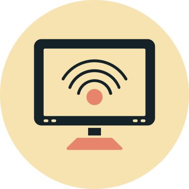 bilgisayar simgesi vektör illüstrasyonu