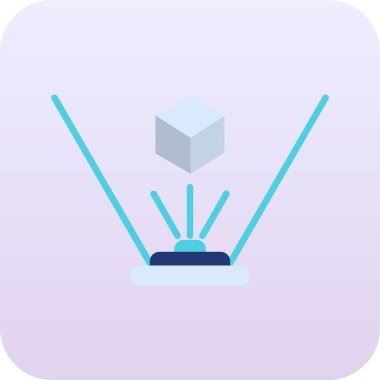 Bilgisayar simgesinin vektör illüstrasyonu