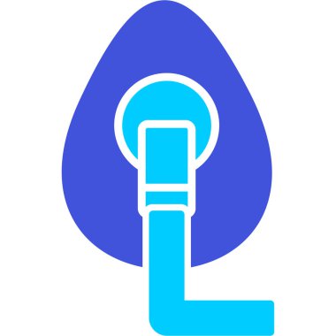 Dolgu simgesi vektör illüstrasyonu