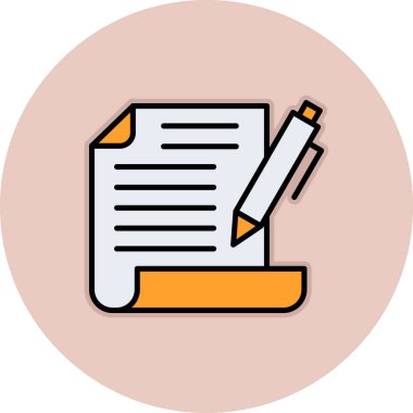 vektör kalem simge tasarlamak