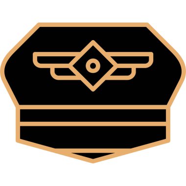 simge simgesi, basit siyah biçim