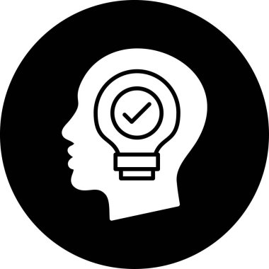 ampul simgesi vektör illüstrasyonu