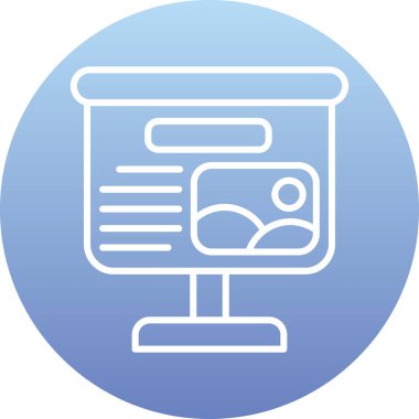 Benzersiz Gazete Vektörü Glyph Simgesi