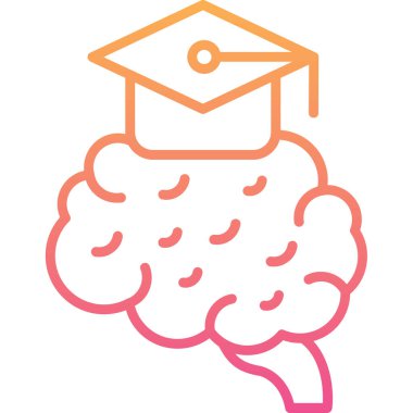 Eğitim. Web simgesi basit illüstrasyon