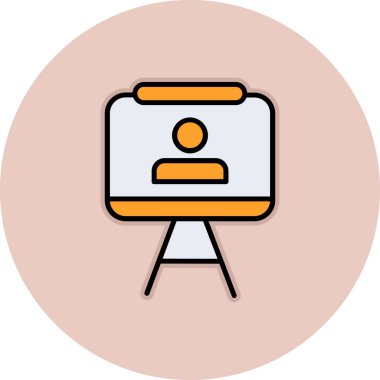 kimlik vektör illüstrasyonu