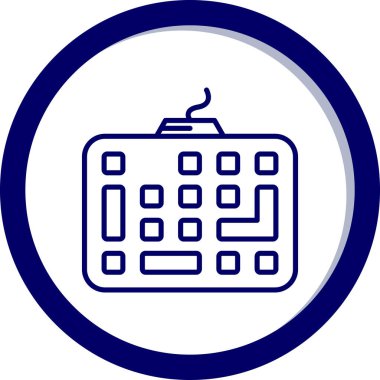 Takvim simgesinin vektör illüstrasyonu