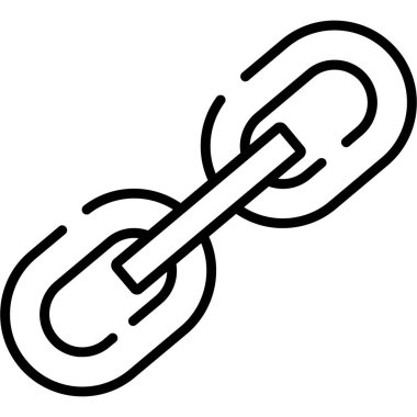 anahtarlık zinciri vektör çizimi