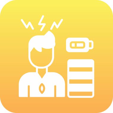 iş simgesi vektör illüstrasyonu