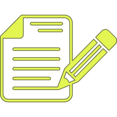 vektör kalem ve not defteri