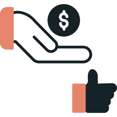 Dolu bir şekilde el simgesine tıklayın.