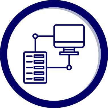 seo modern simgesinin vektör illüstrasyonu