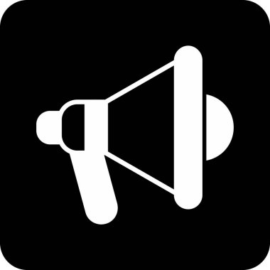 Tanıtım web simgesi, vektör illüstrasyonu