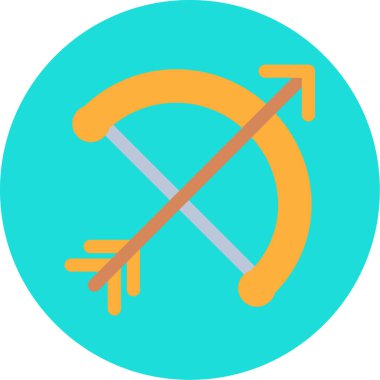 çapraz ok simgesi vektör illüstrasyonu