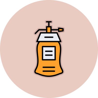 Modern simgenin vektör illüstrasyonu