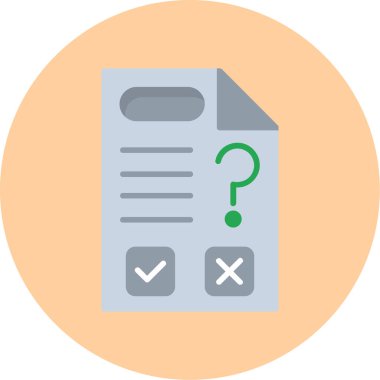 soru işareti vektör simgesi