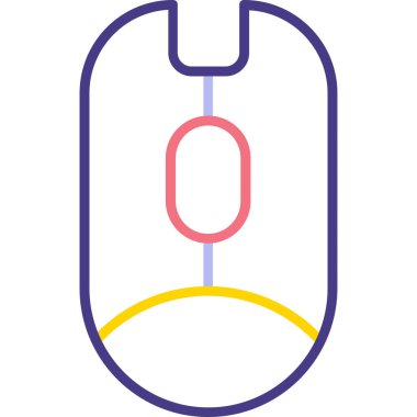 Modern bir simgenin vektör illüstrasyonu