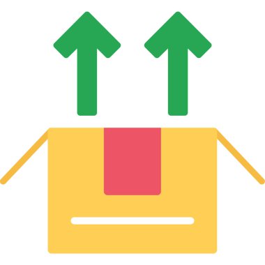 Çizgi film simgesinin vektör çizimi