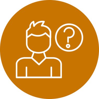 soru simge vektör çizim