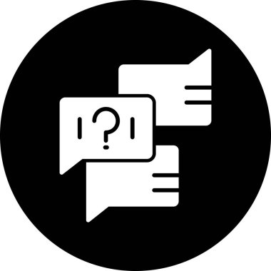 soru işaretli konuşma balonu