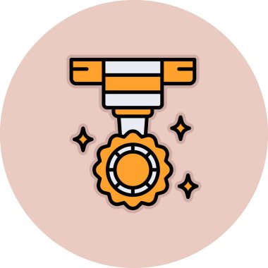 Seo simgesinin vektör illüstrasyonu