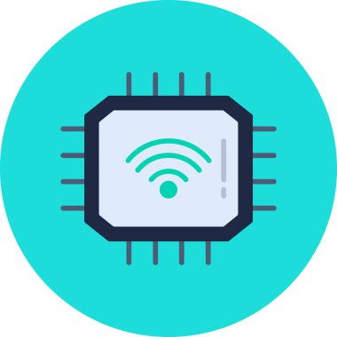 wifi simgesi vektör illüstrasyonu