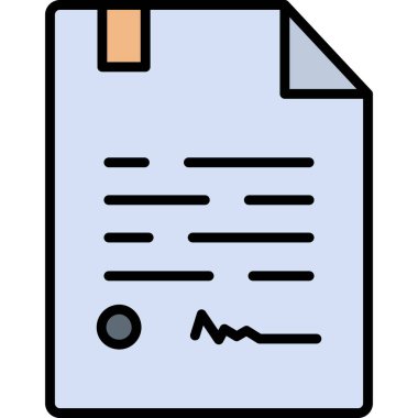 Sözleşmeli ağ simgesi, vektör illüstrasyonu