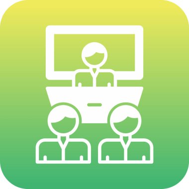 İnsan simgesinin vektör illüstrasyonu