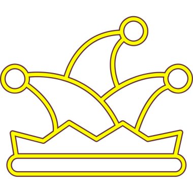 Çizgi film teknesi simgesinin vektör çizimi