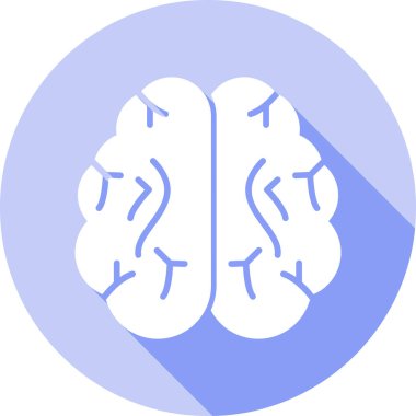 beyin web simgesi basit tasarım